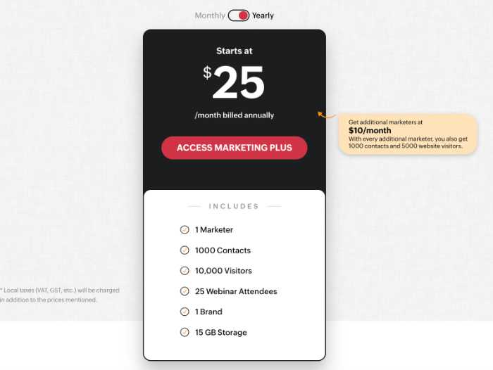 Zoho Marketing Plus Makes Marketing Easy 10 Zoho marketing plus pricing