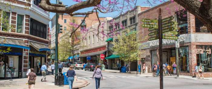 35 Low-Cost Ways to Get Foot Traffic to Your Retail Store 4 Asheville NC as an example of businesses cooperating.