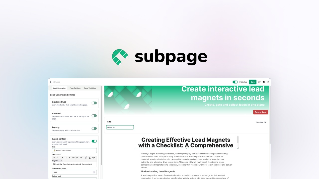 The 4 Lead Gen Tools That Will Make Solopreneurs Feel Less Solo 2 Subpage - lead gen tools