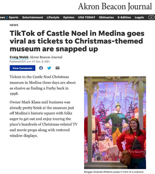 35 Low-Cost Ways to Get Foot Traffic to Your Retail Store 2 Castle Noel story from TikTok