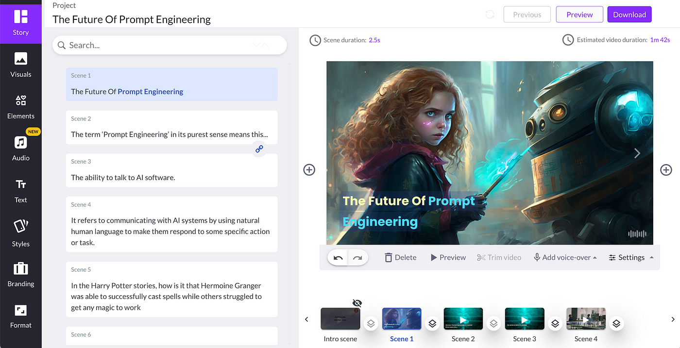 These 8 AI Video Generators Will Take Your Next Idea from Script to Screen 4 Converting text to video with Pictory's user-friendly interface