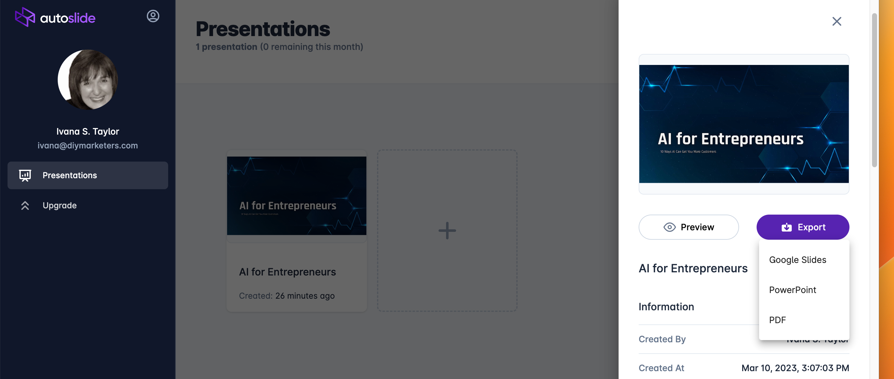 8 AI Presentation Makers Rated By a Lazy Marketer 10 autoslide AI presentation maker