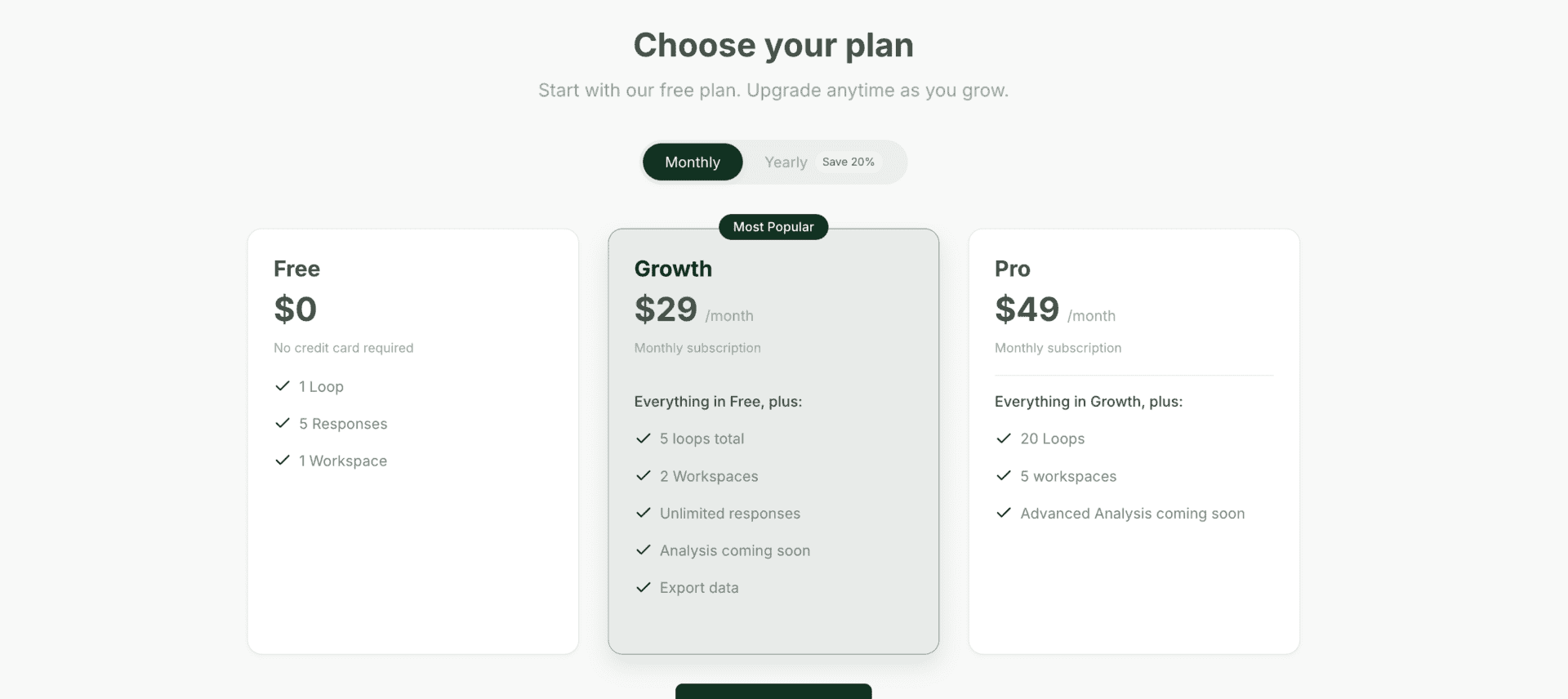 My Honest Looplytic Review: The Best Customer Feedback Tool for Small Business 6 Looplytic Pricing